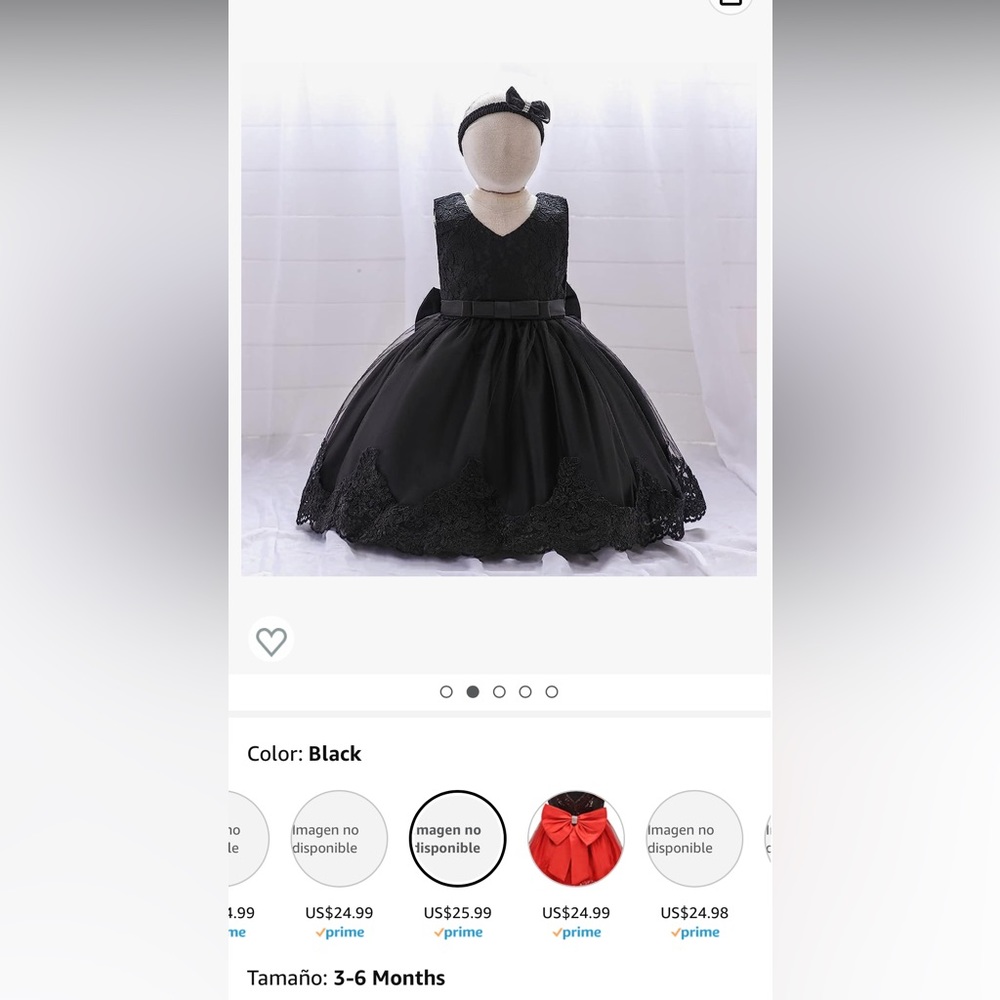 Baby formal dress